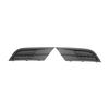 Auto Car Front Bumper Fog Lamp Frame Grille Trim Exterior Light Cover Air Guide Grille for MK6 2015-2017 Facelift Parts