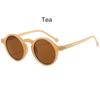New Fashion Round Women Sunglasses Men Retro Personality Sunglasses Plastic Gradient Outdoor Sports Sun Glasses UV400
