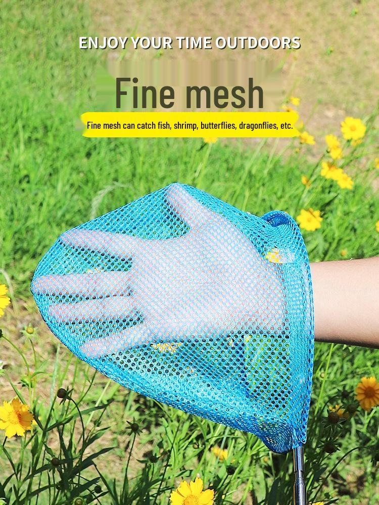 Telescopic Kids' Fishing & Bug Catching Net for Insects, Butterflies, and Dragonflies - Outdoor Fish and Scoop Net