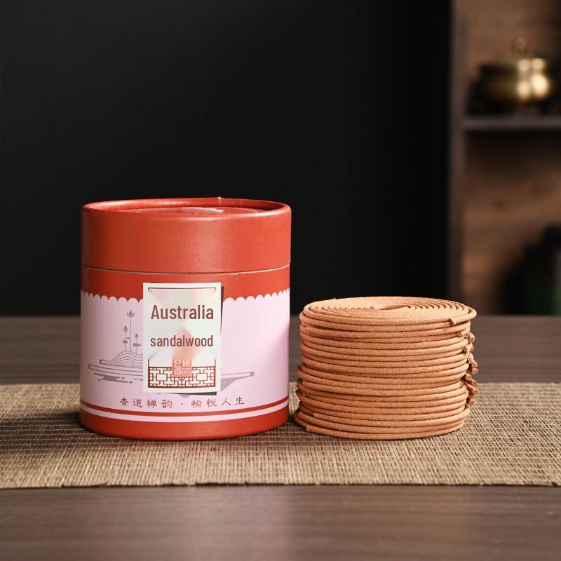 Yabai Agarwood & Mugwort Incense Coils - 48 Discs: Old Mountain Sandalwood for Indoor/Outdoor Odor Removal & Ceremony Use