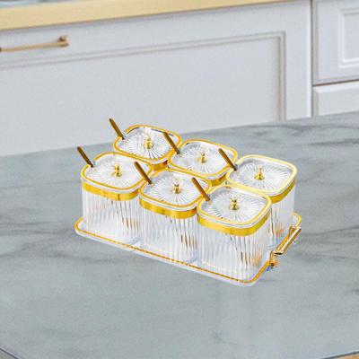 Condiment Box Canisters Seasoning Spice Jars for Paprika