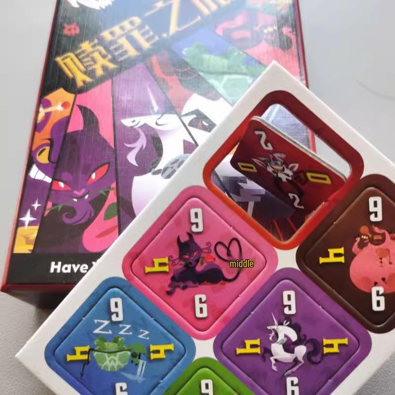 Atonement Journey: Casual Deduction Card Game for 3-5 Players