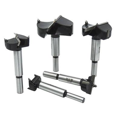 5-teiliges Holzbearbeitungs-Flachflügelbohrer- und Reib-Scharnierbohrer-Bit, 15–35 mm, Bohrer, Lochöffner, Schneidwerkzeug-Set