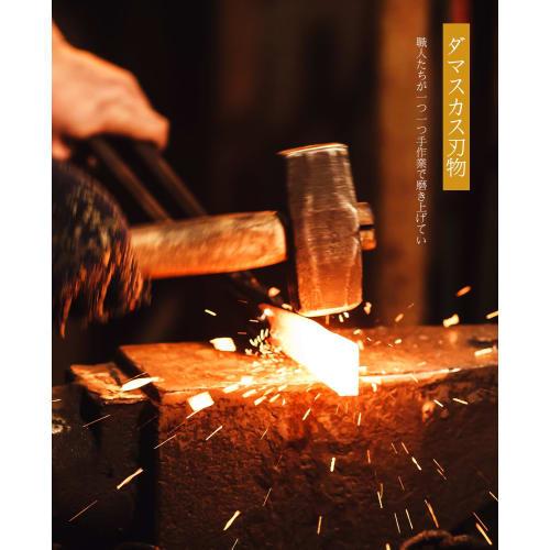 MOSFiATA 3-Piece Knife Set - [203mm Gyuto Knife, 178mm Santoku Knife, 126mm Petty Knife] Damascus + VG10 with Finger Protection - Multi-Purpose Cookwa