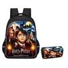 Backpack Men'S And Women'S School Bag Casual Large Capacity Stationery Storage Box Flip Type
