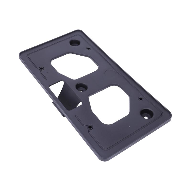 License Plate Bracket, Black ABS Front Mount, Plate Support for 2017-2019 Vehicle Application, Replaces HO1068124 191275377604 with Screw Point Design