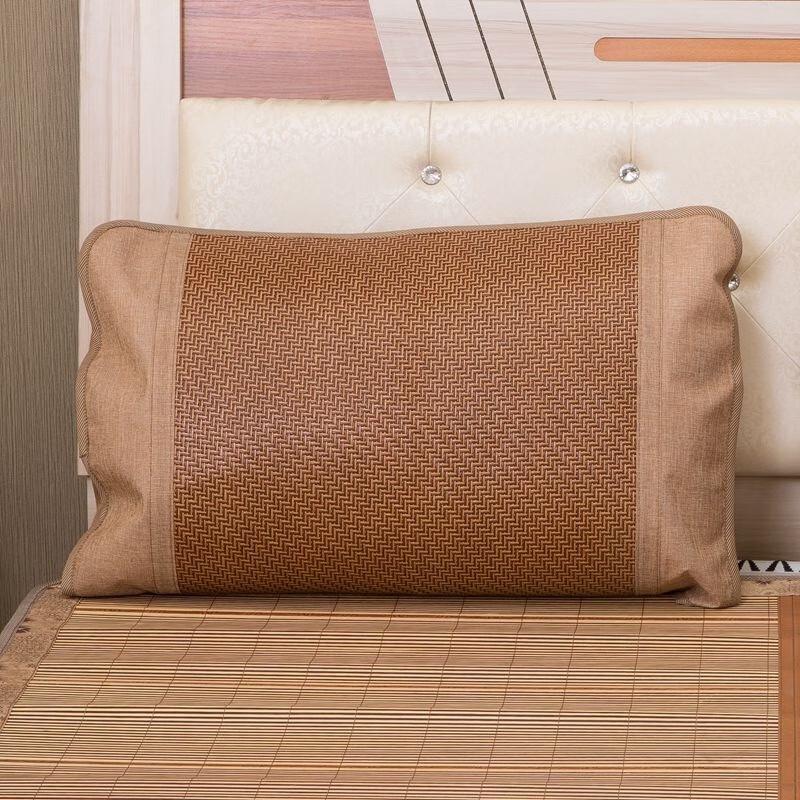 BBK Thickened Rattan Summer Cooling Pillowcase Set (2-Pack)