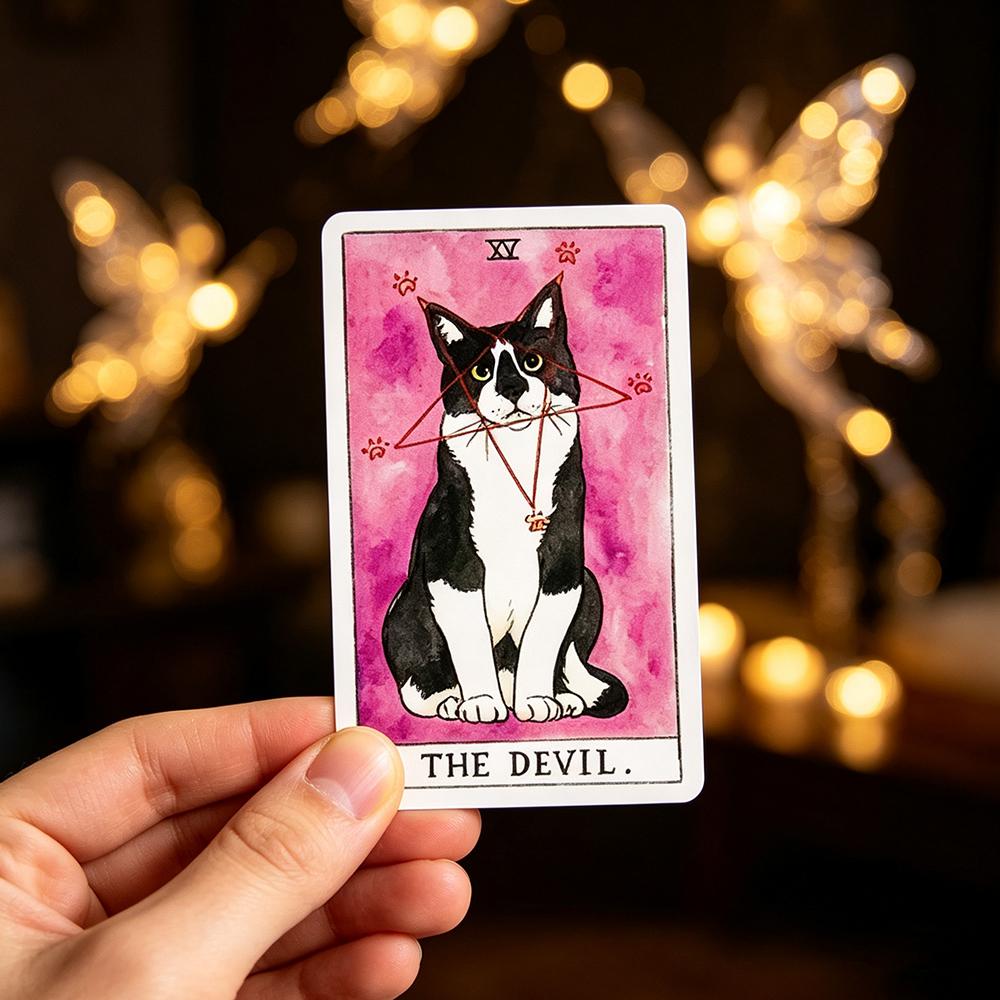 Dog Tarot Deck 78Pcs Cute Dog Tarot Cards English Version Divination Fortune Telling Board Game Family Party Cards Game