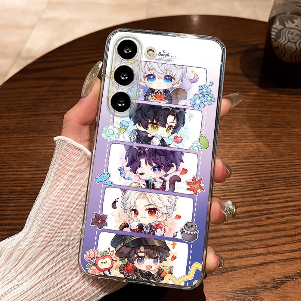 

Rafayel Love and Deepspace Phone Case Silicone For Samsung S30,23,21,22,20 FE lite,S10,9,PIus Note20ultra Soft Transparent SamsungS225G