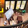 Creative DIY Model Assembly Cabin Loft Retro Luxury Decoration 3D Doll House Gift Figurine