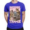 professional yapper funny meme Funny Graphic 100 Cotton TShirt Meme Tops Tees For Unisex