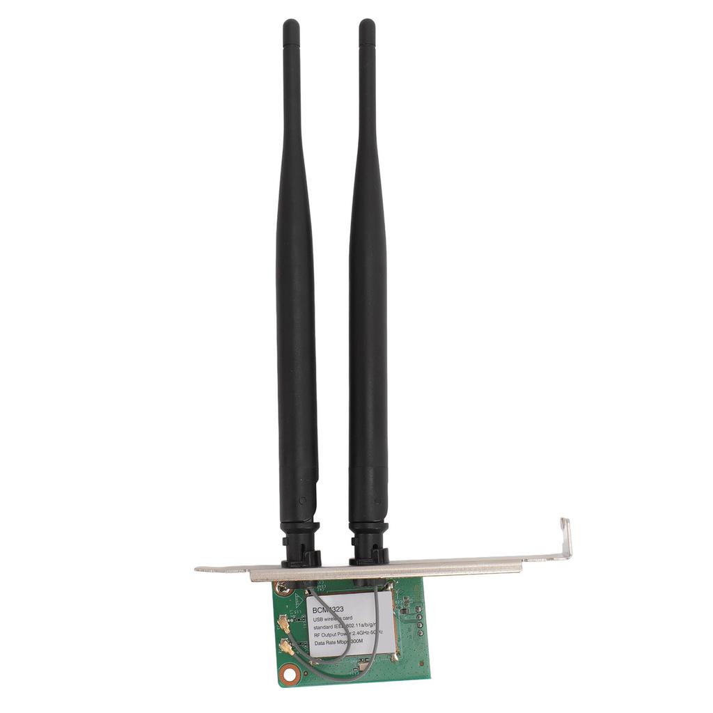 BCM4323 WiFi Card 300Mbps 2.4G 5G Dual Band Built in 9 Pin USB Wireless Network Card Adapter with
