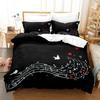 Bedding Set Adults Winter Music, Guitar Quilt Cover Set Kids,twin Full Queen King Bedroom Set  Home Textile Housse De Couette