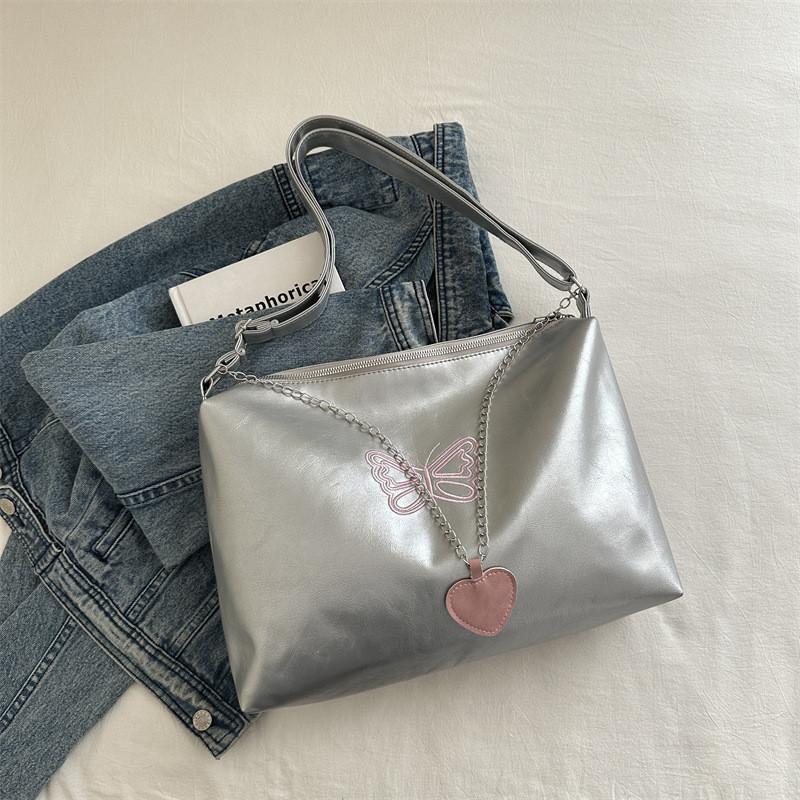 Stylish And Trendy 2024 Pu Tote Handbag Large Capacity Soft Shoulder Bag For Women