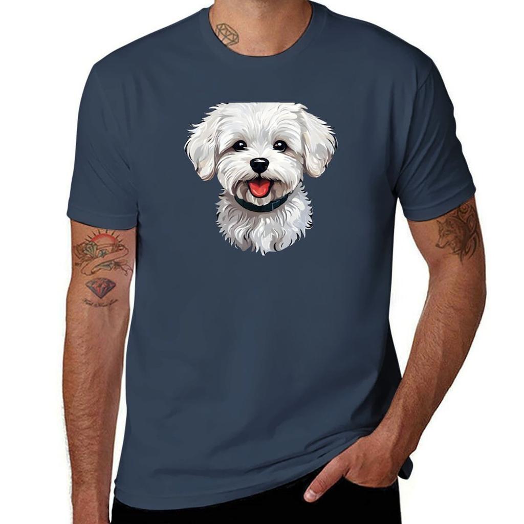 Bichon Frisé Dog Tshirt T Shirts With Prints Tshirt