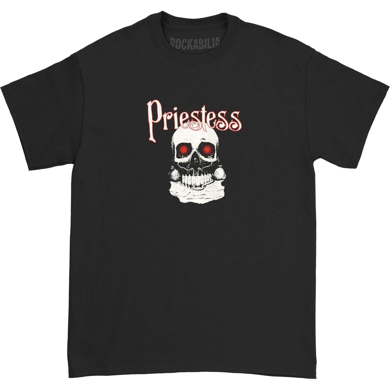 Men s Priestess T-shirt Small Black XXXL