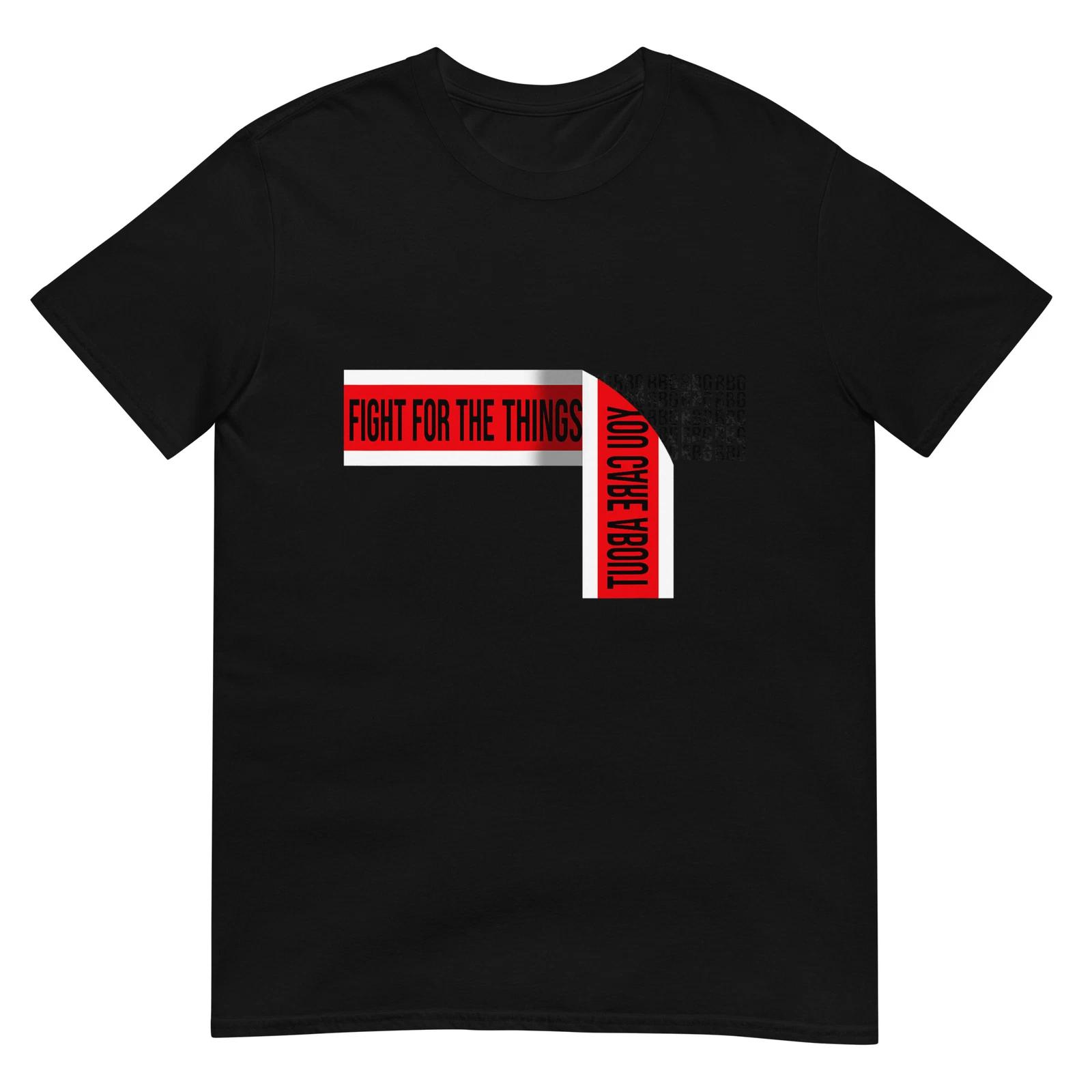 Борись за то, что тебе дорого Футболка с надписью RBG Red Tape 2XL
