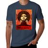 Angela Davis Poster 1971 Tshirt Casual Basic Short Sleeve Tshirt