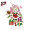 Animation Demon Slayer: Kimetsu no Yaiba peripheral human figure stand Nezuko Butterfly Ninja desktop Xmas present ornaments