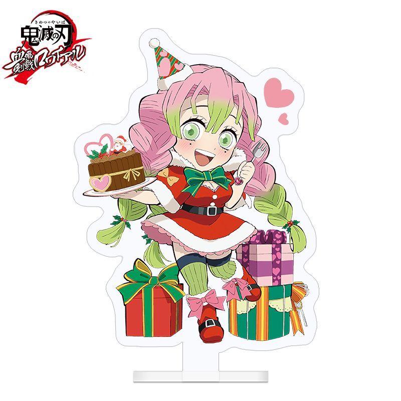 Animation Demon Slayer: Kimetsu no Yaiba peripheral human figure stand Nezuko Butterfly Ninja desktop Xmas present ornaments