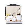 Ceramic Travel Kung Fu Tea Set Household Simple Portable Teapot Cup Business Gift Customization