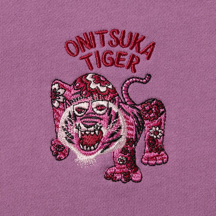 Onitsuka Tiger Sweat Top Fashion Casual Crew Neck Pullover Sweatshirt Unisex tops 2183B537-500