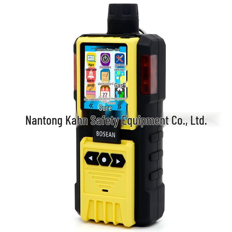 4-in-1 Gas Detector: Oxygen, Hydrogen Sulfide, Carbon Monoxide, Flammable Gases