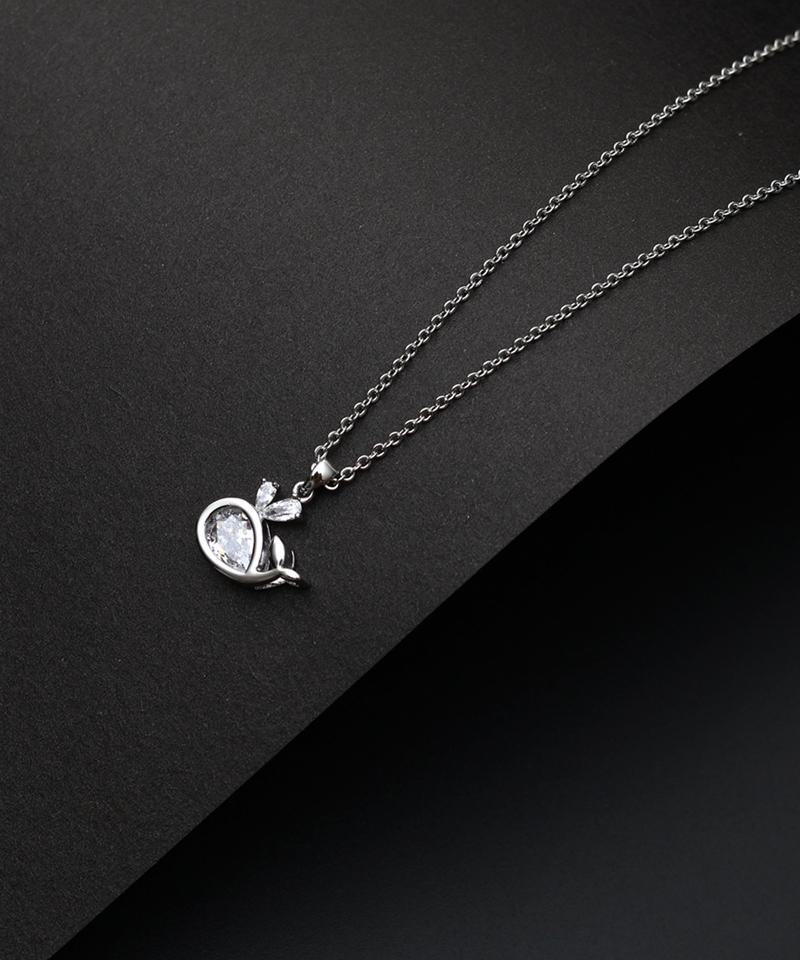 Blancier Luna Whale Bl251N1145 Women'S Necklace