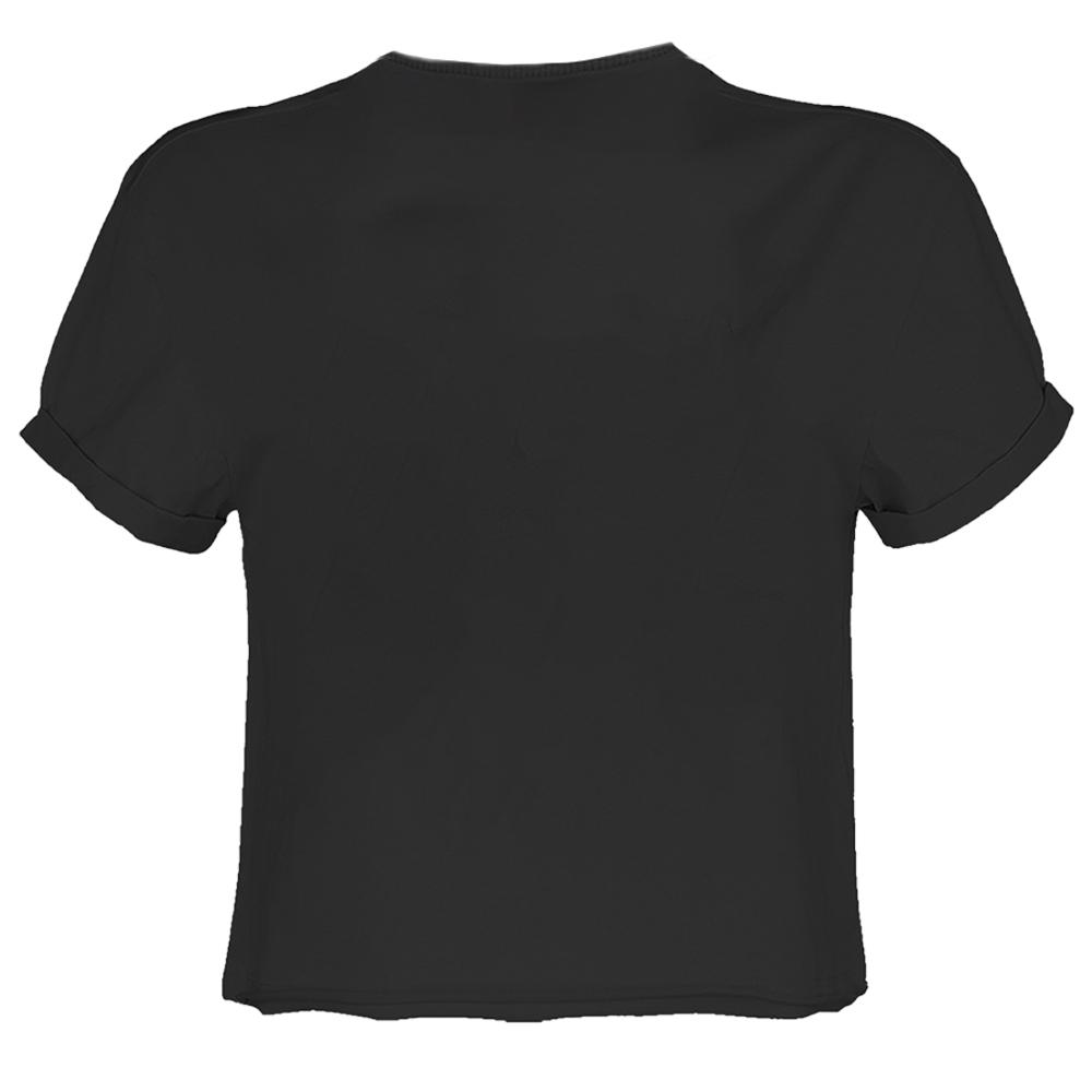 Amplified Womens/Ladies Demonic Ghost Crop Top