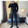 Men's Double-breasted Suit Suit Men's Business Suit Three-piece Suit