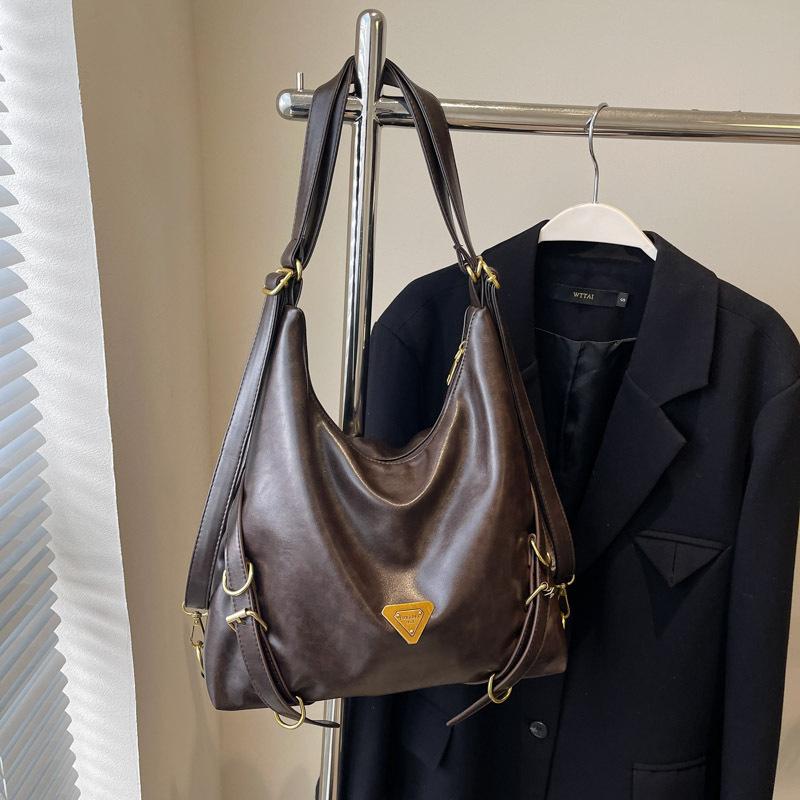 

Женская сумка-тоут 2025 новая зимняя большой вместимости высококлассный многофункциональный рюкзак студенческий рюкзак 32*12*34