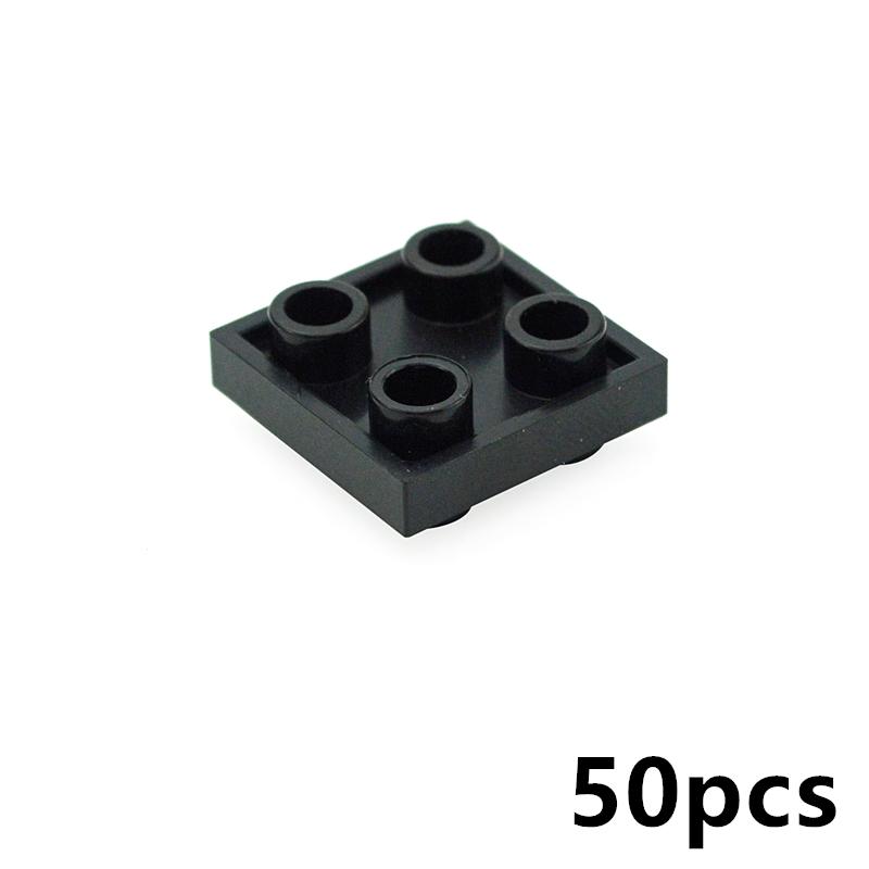 

50 ШТ 1x1 1x2 2x2 1x4 w. Ручки з обох боків Спеціальні пластини DIY Технічні цеглинки MOC Будівельні блоки Деталі Креативні іграшки для дітей