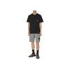 STONE ISLAND Logo Crew Neck Loose Fit Short Sleeve T-Shirt Men Tops Black 801521957-A0029