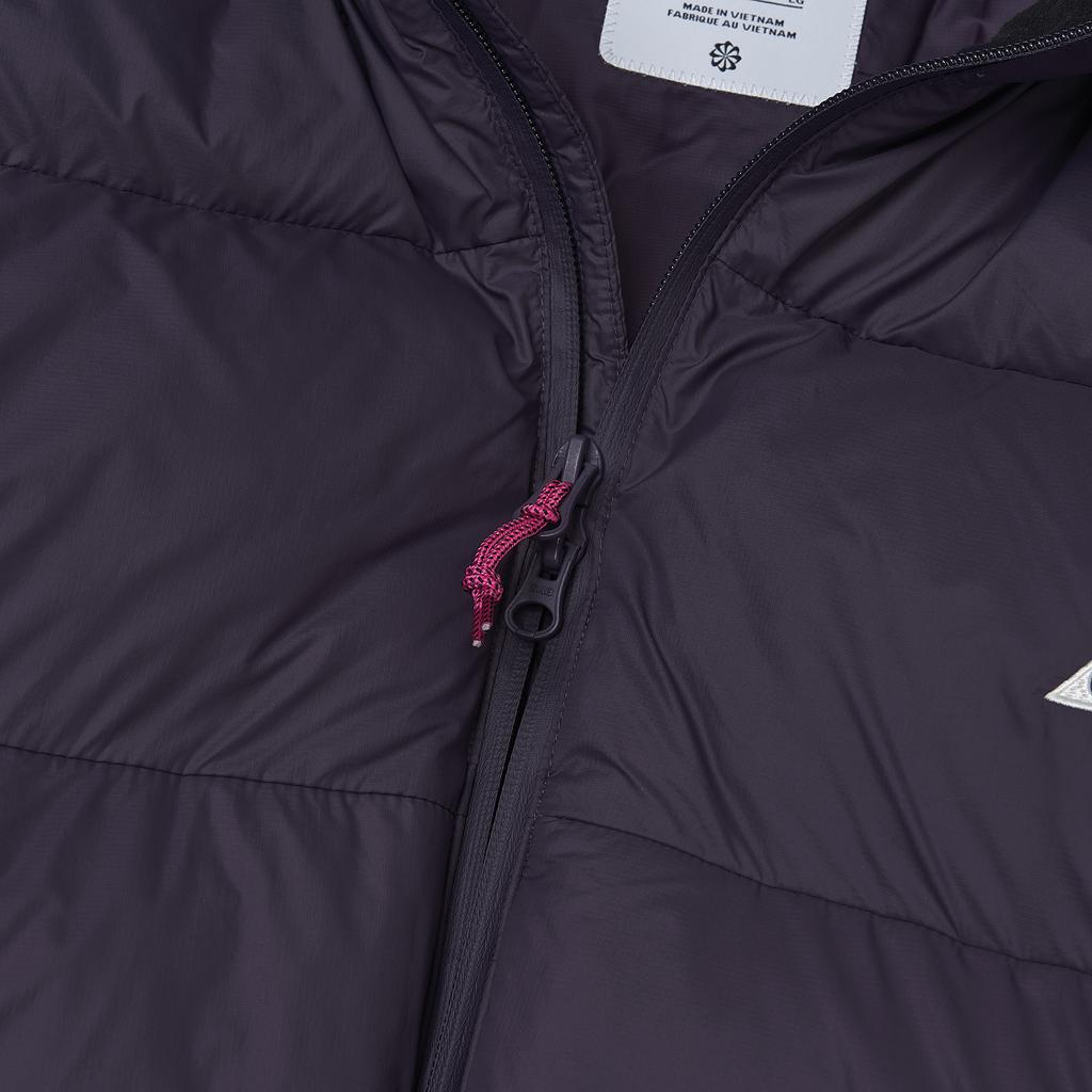 Nike ACG Therma-Fit Adv Lunar Lake PrimaLoft Loose Fit Solid Color Hooded Cotton Jacket Men Jackets Deep-Grape FV8909-573