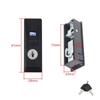 Zinc Alloy Sliding  Door Lock Anti-theft Drawer Lock New Anti-theft Lock  Drawer