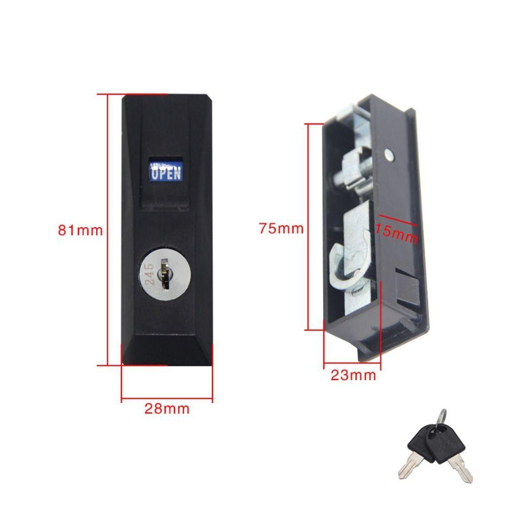 Zinc Alloy Sliding  Door Lock Anti-theft Drawer Lock New Anti-theft Lock  Drawer