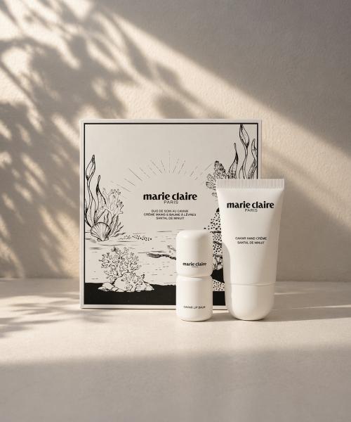 [GIFT] Caviar Care Hand Cream (Santal de Minoui) & Lip Balm Duo Set (30ml+3.4g)