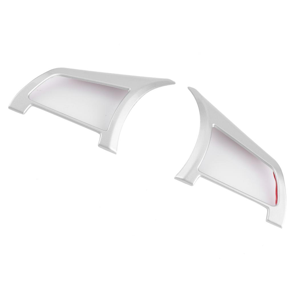 Steering Wheel Trim Cover Car Interior Decoration Fit for SylphyCelsiusSentraCelsius CelsiusX-trail(Silver )