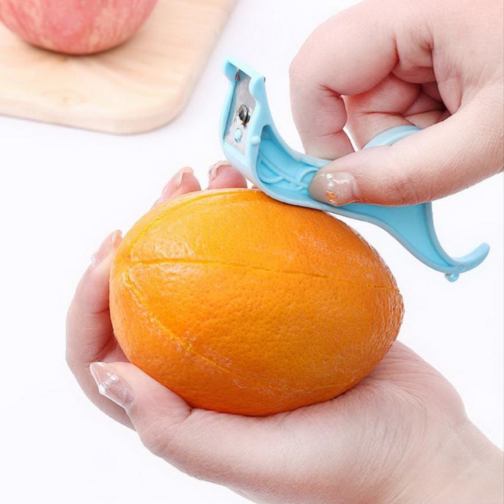 Creative fruit peeler, apple peeler, portable stainless steel scraper, multifunctional small kitchen utensils