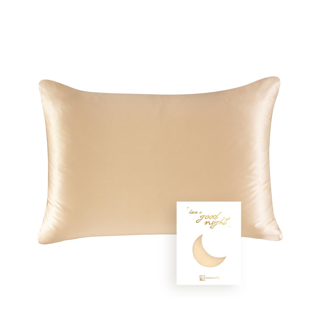 100% Natural Mulberry Silk Pillowcase 19MM With Hidden Zipper Suitable For Hair Real Silk Pillow Case with Oeko-tex
