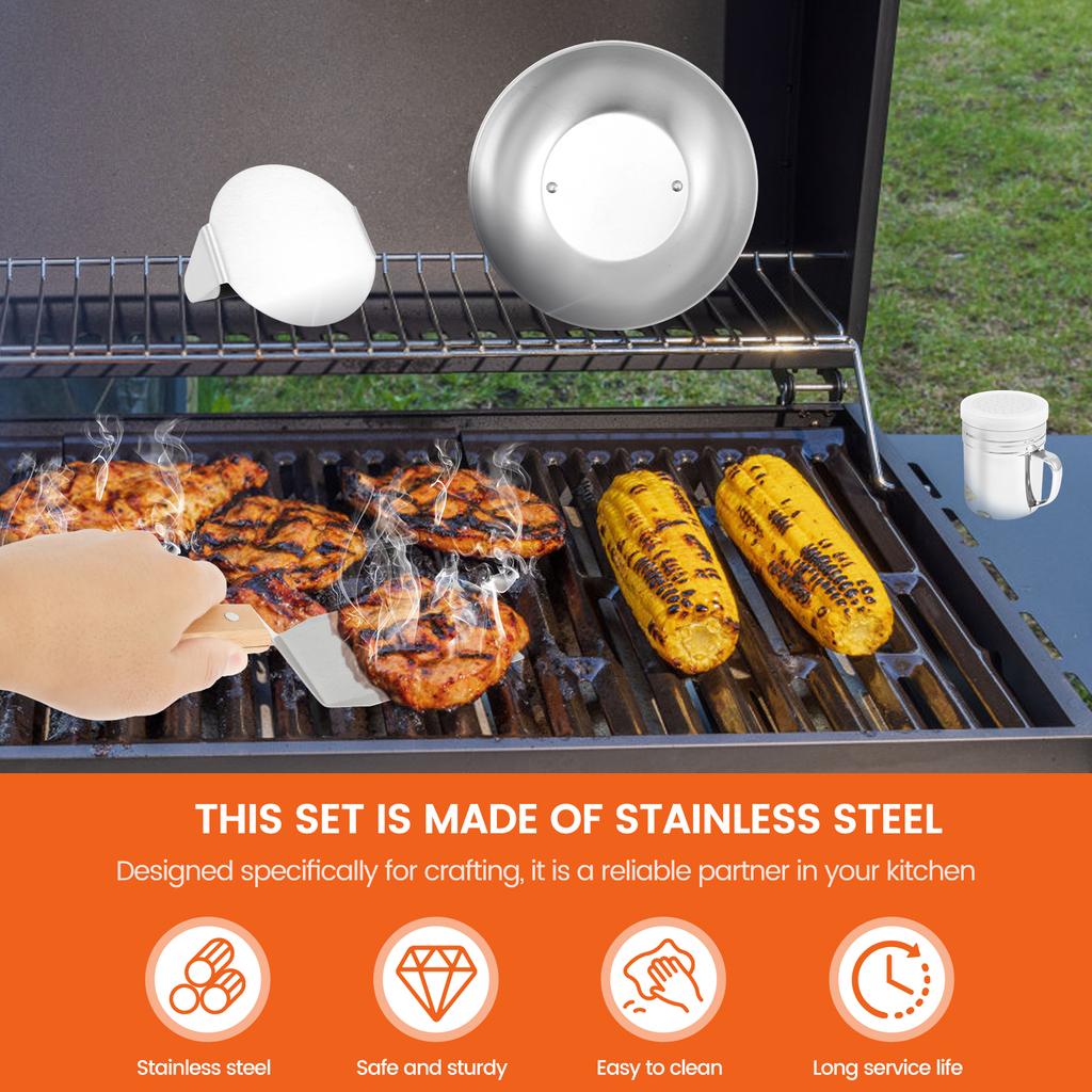 Burger Press Stainless Steel Smash Hamburger Presses Meat Mold Deli Meats Kitchen Accessories Patties Meat Masher Burger Making