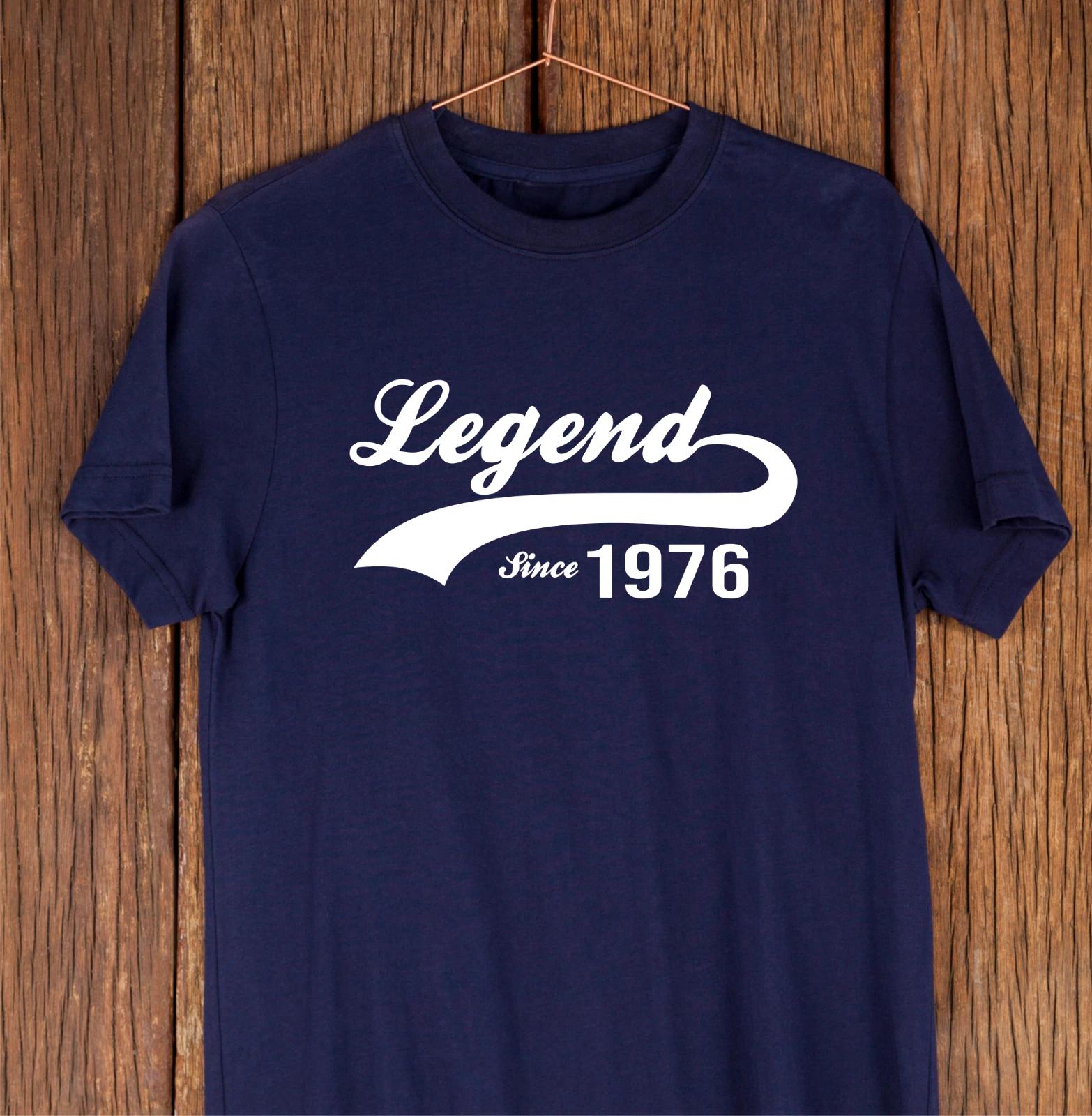 Legend Since 1976 T-Shirt - 50th Birthday Gift, 50th Birthday T-Shirt, 50th gift 4XL