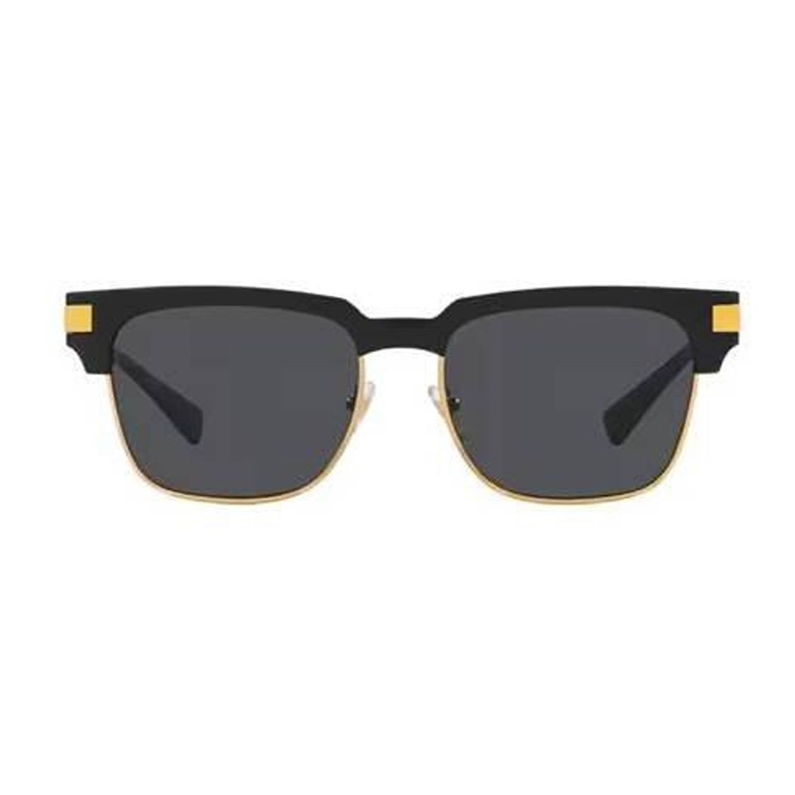 

Versace Side Decorative Alloy Eyebrow Frame Sunglasses Men sunglasses Gold VE4447GB187 Basic Packaging