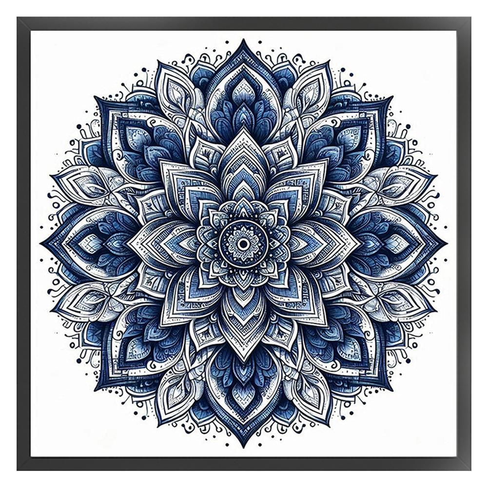 Pełny Haft Bawełna Ekologiczna Wątek Wzór Punktowy 11CT Zestaw do Haftu Krzyżykowego 40x40cm