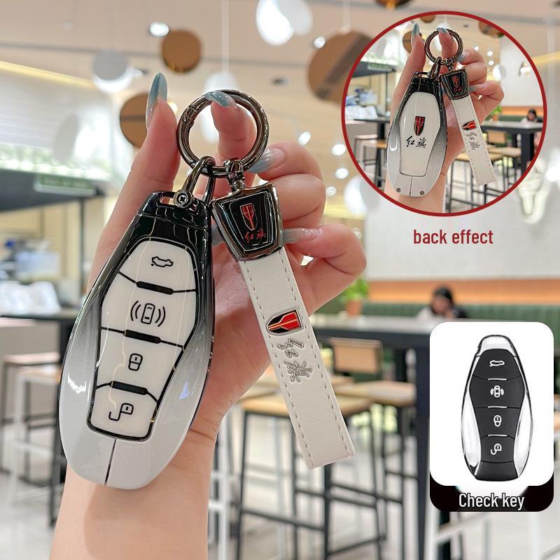 Key Cover for 2025 Hongqi H5, 2024 H6, H9, Tiangong 08HQ9, HS5, HS7, HS3, EH7 Models