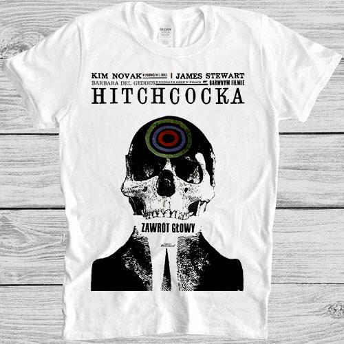 Alfred Hitchcock Vertigo T Shirt Movie Poster Retro Cool Gift Tee M973 XXXL