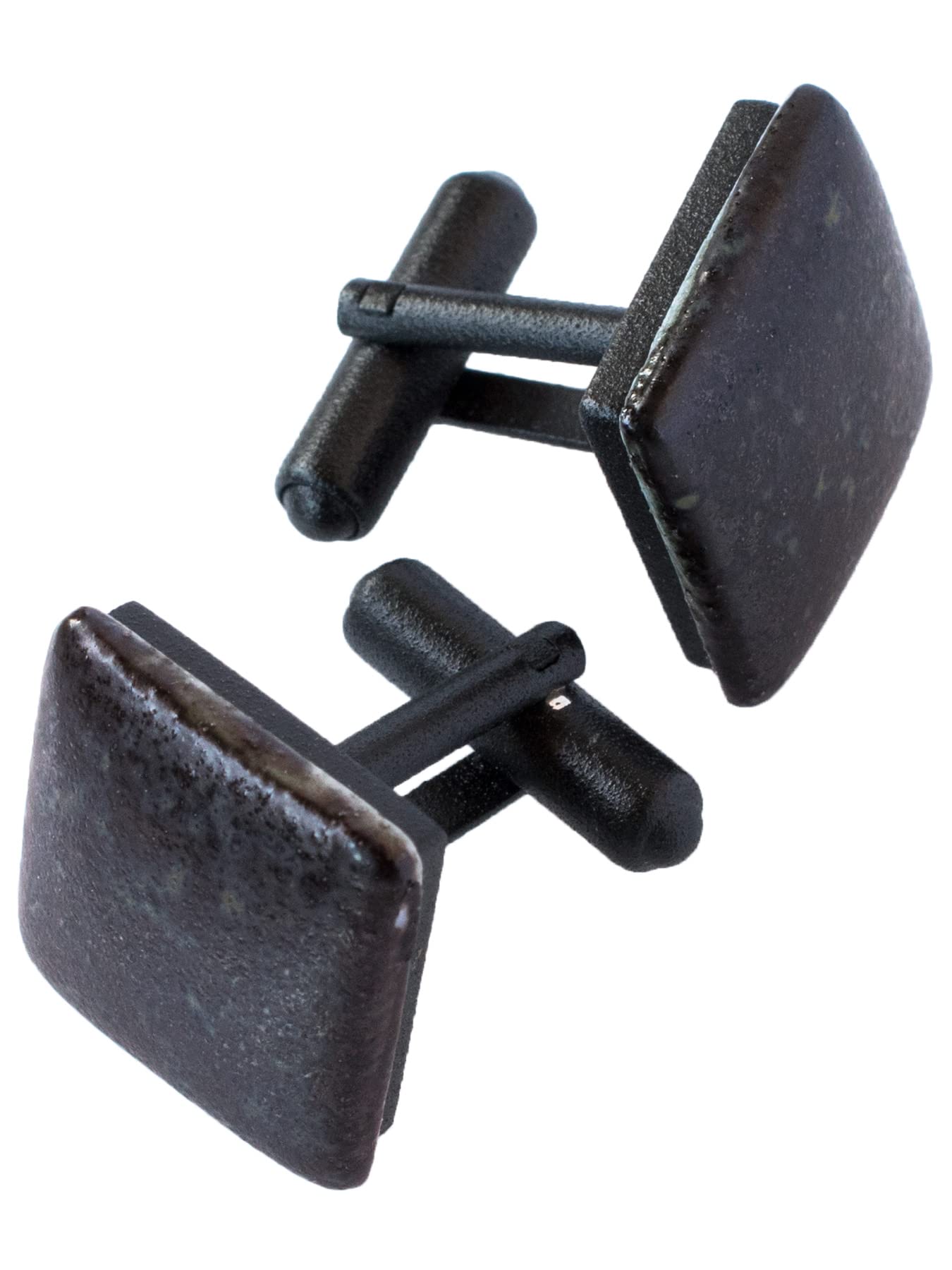 

Запонки керамические запонки сделаны в Японии Mino Ware латунь подарочные аллигатор стиль [Tabarat] мужские Tps-141-kawara (Кавара)