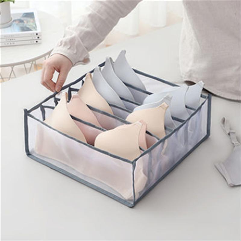 Closet Organizer for Underwear Socks Boxes Storage Wardrobe Bag Bra Clothing Pants Drawer Divider