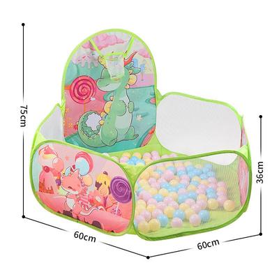 Children's Foldable Play Tent with Ball Pit