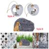 Stone Headstone Loss of Pet Gift Decoration Resin Dog Monument Tombstone for Patio Yard Lawn
